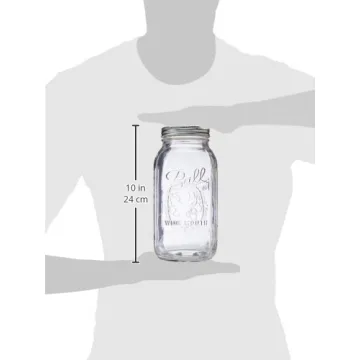 Shop Ball 64 Ounce Mason Jars, Set of 2 for Canning