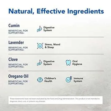 North American Herb & Spice OregaSpray - 2 fl oz - All-Natural Surface Cleaner, Air Deodorizer & Vegetable Wash - Includes Clove, Cumin, Lavender, Oregano Oil - Non-GMO