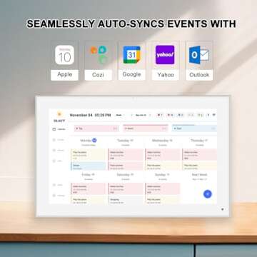 Smart WiFi Digital Calendar & Chore Chart for Families