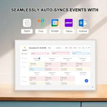 Smart WiFi Digital Calendar & Chore Chart for Families