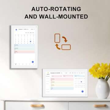 Smart WiFi Digital Calendar & Chore Chart for Families