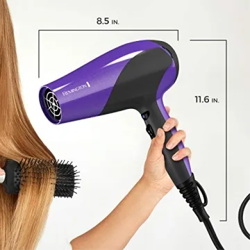 Reliable Remington Damage Protection Hair Dryer with Attachments