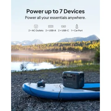 BLUETTI AC70 Portable Power Station Fast Charging & Solar Ready