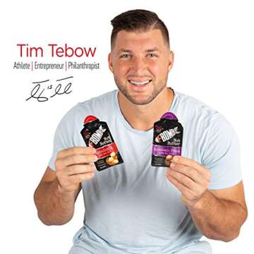 FBOMB Macadamia Nut Butter Packets: Salted Chocolate (10 Pack), Keto Fat Bombs: All-Natural Energy From Healthy Fats | Low Carb, Paleo,Keto Snacks With No Added Sugar , 1 Fl Oz (Pack of 10)