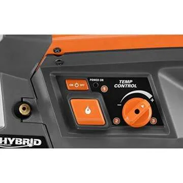 Ridgid 60K BTU Hybrid Portable Heater with Battery