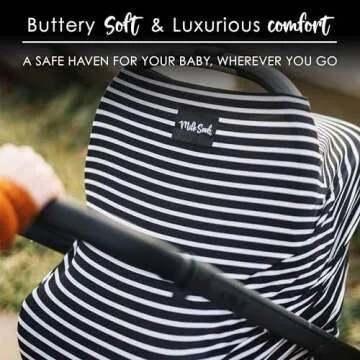 Milk Snob 5-in-1 Baby Cover - Nursing & Car Seat Canopy