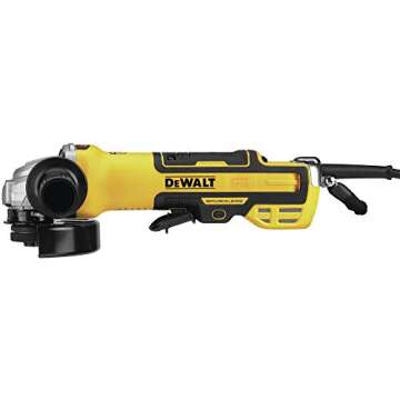 DEWALT Angle Grinder 5-inch with Variable Speed & Paddle Switch (DWE43214NVS)