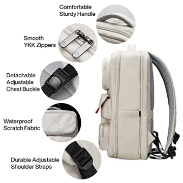 Mixi Travel Backpack for 15.6'' Laptop and Weekend Trips