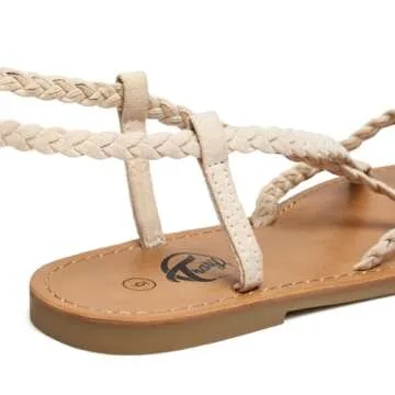 Trary Nude Sandals - Stylish and Comfortable Summer Shoes