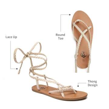 Trary Nude Sandals - Stylish and Comfortable Summer Shoes