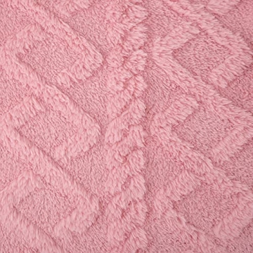 MADIZZ Set of 2 Soft Plush Fuzzy Throw Pillow Covers 20x20