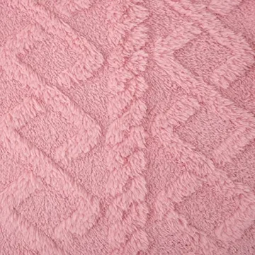 MADIZZ Set of 2 Soft Plush Fuzzy Throw Pillow Covers 20x20