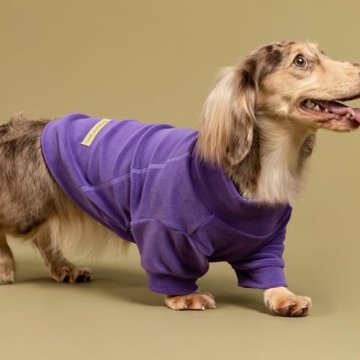 Fitwarm 3 Pack Classic Fleece Dog Sweater - Turtleneck for Small Breeds
