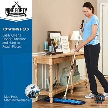 Nine Forty Commercial Residential 36 Inch Dust Mop Broom International
