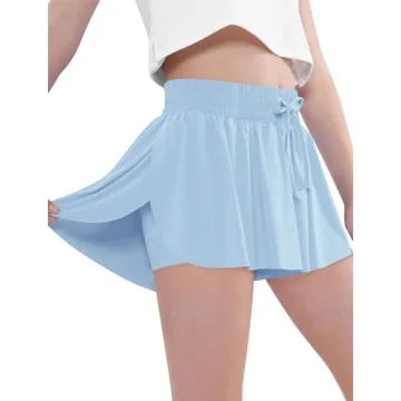 Buy EXARUS Girls Butterfly Shorts for Activewear Fun
