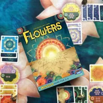 Lookout Games Flowers Mandala Game for All Ages
