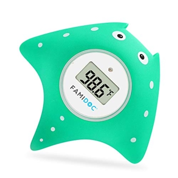 Famidoc Baby Bath Thermometer - Safe Floating Toy