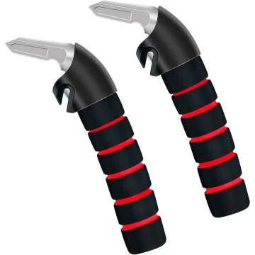 Red Door Handle Assist for Elderly - 2 Pack