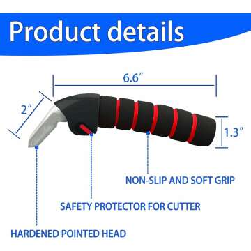 Red Door Handle Assist for Elderly - 2 Pack