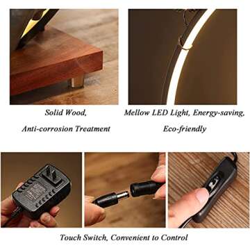 HSINYA Tabletop Buddha Water Fountains Indoor Water Fall with LED Light Zen Decor for Meditation with Mist Japanese Decor with Fake Plants Feng Shui Decor for Good Luck Wealth