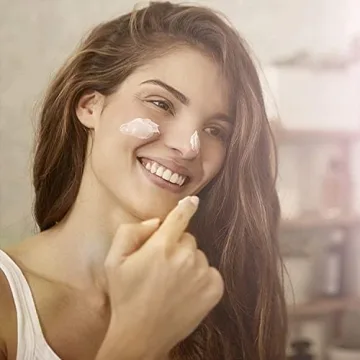 Stylish Pink Glass Cosmetic Jars with Rose Gold Lids