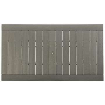 Visola Dining Table: Stylish Gray Outdoor Furniture