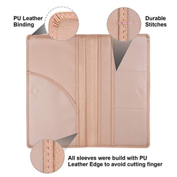 Cacturism Car Registration Holder with Magnetic Shut