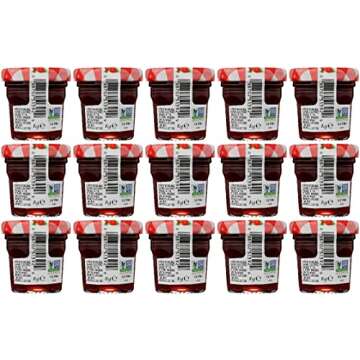 Bonne Maman Strawberry Preserves, 1 Ounce Jars (Pack of 15)