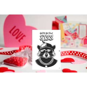 Silly Goose Slang Valentine's Day Card Set for Kids