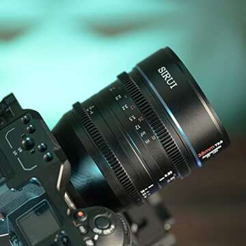 SIRUI 35mm T2.9 Anamorphic Lens for Cinematic Excellence