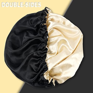 CHORHA Adjustable Satin Sleep Cap for Luxurious Hair Care