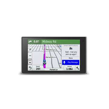Garmin DriveLuxe 51 NA LMT-S with Lifetime Maps/Traffic, Live Parking, Bluetooth, WiFi, Smart Notifications, Voice Activation, Driver Alerts, TripAdvisor, Foursquare