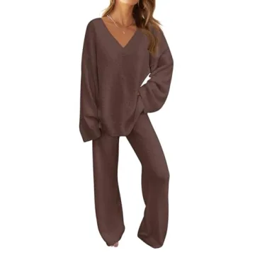 MEROKEETY Cozy Fuzzy Fleece Women’s Pajama Set - Perfect Comfort