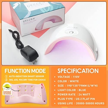 Gellen Gel Nail Polish Kit - Salon Quality At Home