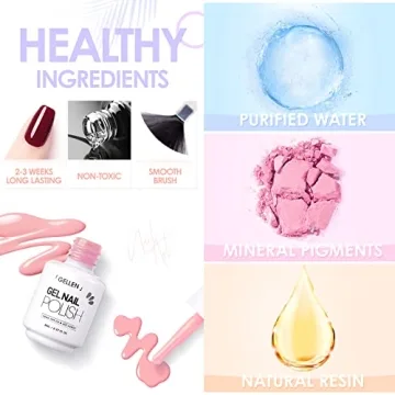 Gellen Gel Nail Polish Kit - Salon Quality At Home