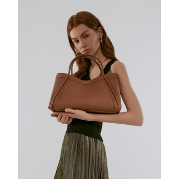 NEWBELLA Kelly Tote Bag - Stylish Vegan Leather Hobo