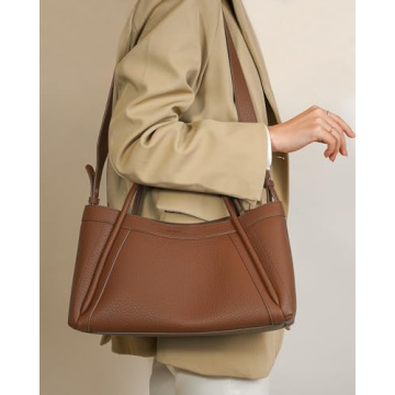NEWBELLA Kelly Tote Bag - Stylish Vegan Leather Hobo