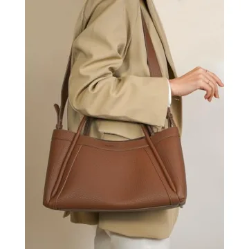 NEWBELLA Kelly Tote Bag - Stylish Vegan Leather Hobo