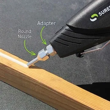 Surebonder Interchangeable Glue Gun Nozzles for Crafters