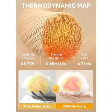 BALEAF Women's Lightweight Puffer Warm Vest Thermal Insulated Sleeveless Jacket Waterproof Outwear w...