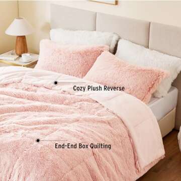 Intelligent Design Malea Shaggy Comforter Set - Cozy Elegance