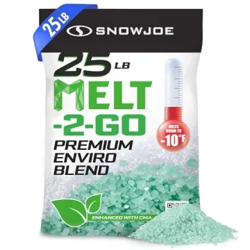 Snow Joe Ice & Snow Melt 25-Pound Bag for Driveways, Concrete & Sidewalks
