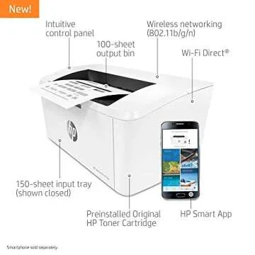 HP Laserjet Pro M15w Compact Wireless Printer