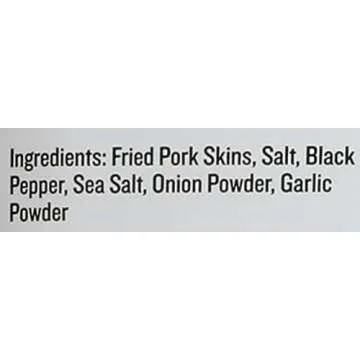 EPIC Sea Salt & Pepper Pork Rinds - Keto-Friendly Snack