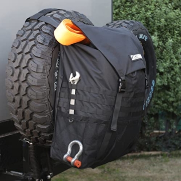 Trasharoo Spare Tire Trash Bag for Outdoor Adventures