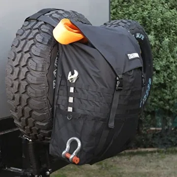 Trasharoo Spare Tire Trash Bag for Outdoor Adventures