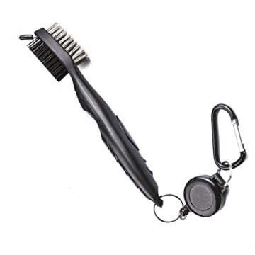 Aebor Golf Towel and Brush Tool Kit for Cleaning Clubs