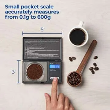 American Weigh Scales AWS-600 Digital Precision Scale