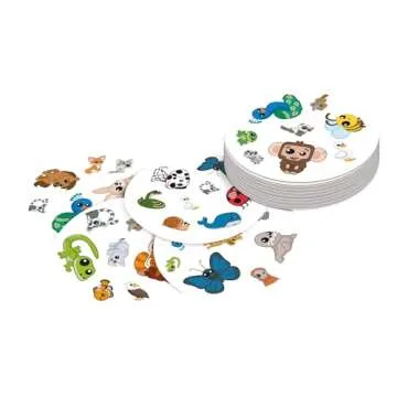 Zygomatic Spot It! Animals Card Game for Family Fun