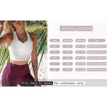 JOYSPELS Longline Sports Bras for Women Workout Crop Tank Tops for Women Racerback Padded Medium Support Workout Running Gym Bras for Women